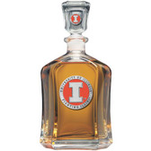Illinois Fighting Illini Capitol Decanter