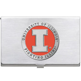 Illinois Fighting Illini Business Card Case Set