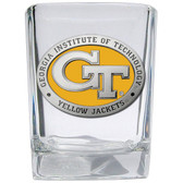 Georgia Tech Yellow Jackets Square Shot Glass Set