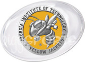 Georgia Tech Yellow Jackets Paperweight Set Mascot Logo