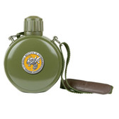 Georgia Tech Yellow Jackets Colored Logo Canteen with Compass