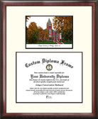 Georgia Institute of Technology Scholar Framed Lithograph with Diploma