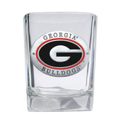 Georgia Bulldogs Square Shot Glass Set