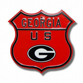 Georgia Bulldogs Route Sign