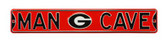 Georgia Bulldogs Man Cave Street Sign