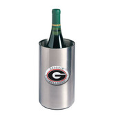 Georgia Bulldogs Colored Logo Wine Chiller