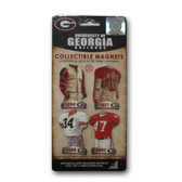 Georgia Bulldogs 4 Pack Uniform Magnet Set