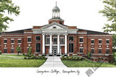 Georgetown College Lithograph