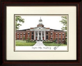 Georgetown College Alumnus Framed Lithograph