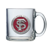 Florida State Seminoles Logo Clear Coffee Mug Set