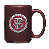 Florida State Seminoles Burgundy Coffee Mug Set