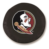 Florida State Seminoles Black Tire Cover, Large