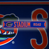 Florida Gators Stadium Road Street Sign