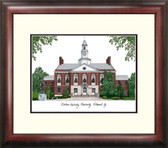 Eastern Michigan University Alumnus Framed Lithograph