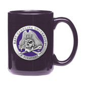 East Carolina Pirates Purple Coffee Mug Set