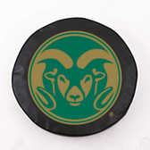 Colorado State Rams Black Tire Cover, Large