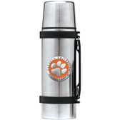 Clemson Tigers Stainless Steel Thermos