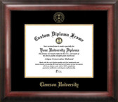 Clemson Tigers Gold Embossed Diploma Frame