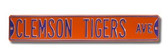 Clemson Tigers Avenue Sign