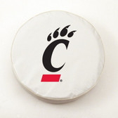 Cincinnati Bearcats White Tire Cover, Large