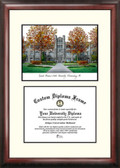 Central Missouri State University Scholar Framed Lithograph with Diploma