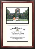Central Michigan University Scholar Framed Lithograph with Diploma