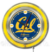 California Golden Bears Neon Clock