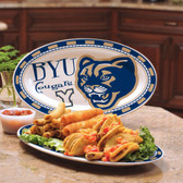 Brigham Young Cougars Ceramic Plate