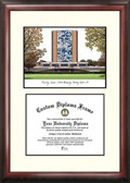 Bowling Green State University Scholar Framed Lithograph with Diploma