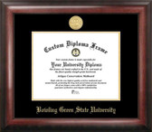 Bowling Green State Gold Embossed Medallion Diploma Frame
