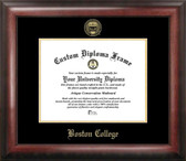 Boston College Eagles Gold Embossed Diploma Frame