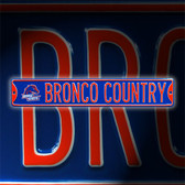 Boise State Broncos Bronco Country Street Sign