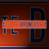Boise State Broncos Avenue Sign