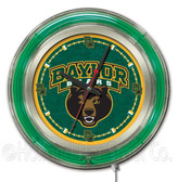 Baylor Bears Neon Clock