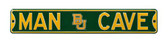 Baylor Bears Man Cave Street Sign