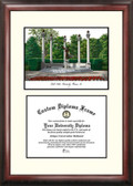 Ball State University Scholar Framed Lithograph with Diploma