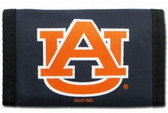 Auburn Tigers Nylon Trifold Wallet