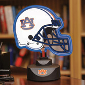 Auburn Tigers Neon Helmet Desk Lamp