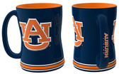 Auburn Tigers Coffee Mug - 15oz Sculpted