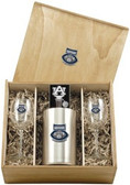 Auburn Tigers 2010 BCS National Champions Football Logo Wine Set