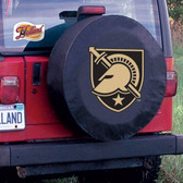 Army Black Knights Black Tire Cover, Small