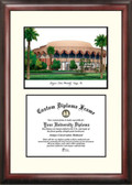 Arizona State University Scholar Framed Lithograph with Diploma