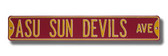 Arizona State Sun Devils Avenue Sign
