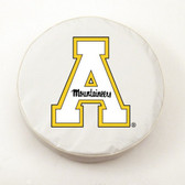 Appalachian State Mountaineers White Tire Cover, Small