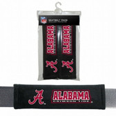 Alabama Crimson Tide Velour Seat Belt Pads