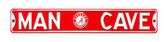 Alabama Crimson Tide Man Cave Street Sign