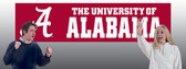 Alabama Crimson Tide 8' Banner