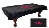 Ole' Miss Rebels Billiard Table Cover