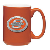 Oklahoma State Cowboys Orange Coffee Mug Set