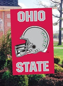 Ohio State helmet Buckeyes Banner Flag